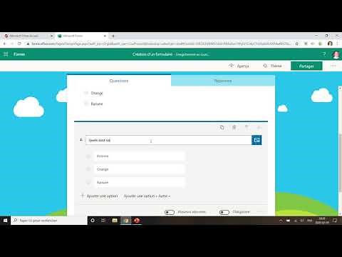 Forms Office 365 : Créer un formulaire de base