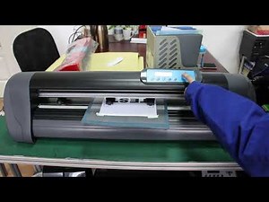 Jinka cutting plotter XL-721ABJ - Contour cutting by Anycut software