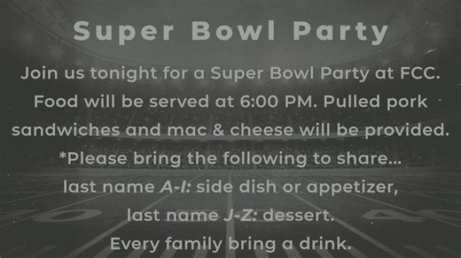 Sunday, February 8, 2026 | Foothills Community Chapel