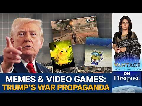 The White House Is Using SpongeBob to Sell The Iran War | Vantage with Palki Sharma