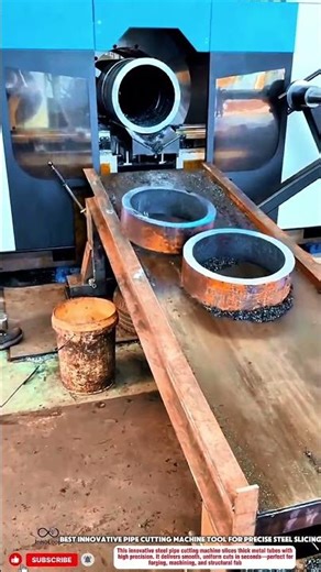 Best Innovative Pipe Cutting Machine Tool for Precise Steel Slicing #innovative