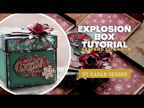 Explosion Box made from G45 Tags by Karan Gerber
