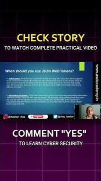 What is JWT (JSON Web Token)? Explained! 🎟️🤖 #Shorts