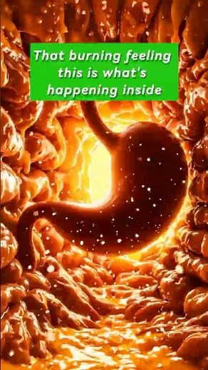 POV: Inside Your Stomach During Acid Reflux 😖 #science #biology #shorts