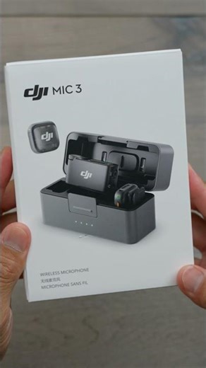 Unboxing the DJI Mic 3 #dji #wirelessmic #asmr