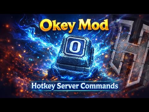 Must-have Hytale Server Mod 🔥 Key-binded Commands ⌨️ Okey