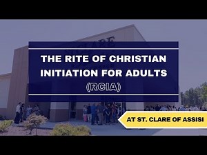 Introduction to RCIA at St. Clare of Assisi Catholic Church in Acworth, GA
