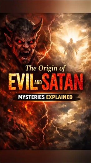 The Origin of Evil & Satan 😈 | Bible Mystery Explained