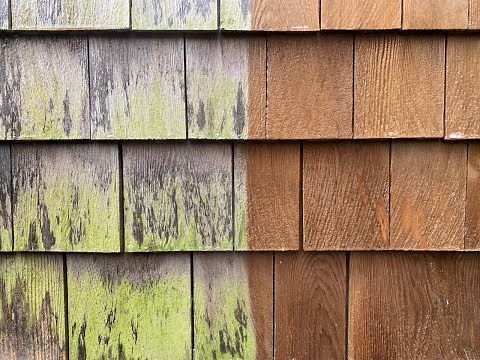 Power Washing Cedar Siding