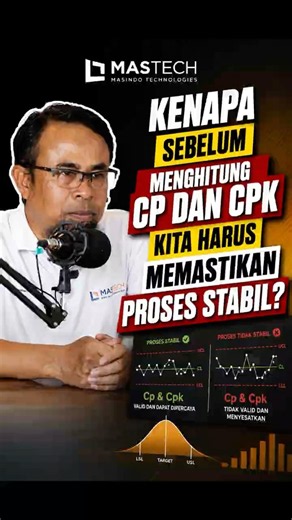 MiniTalks with Expert Ep.6 - Kenapa sebelum menghitung Cp&Cpk kita harus memastikan proses stabil?