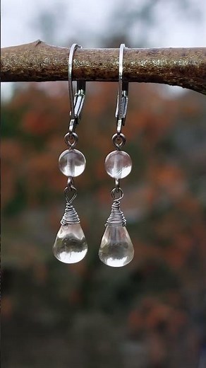 Nerezové náušnice s oregon sunstone