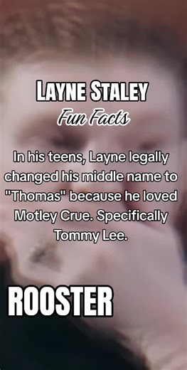 Layne Staley facts #rooster #laynestaley #fyp #trending #viralvideo