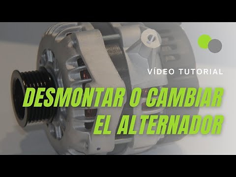 How to remove and replace the alternator?