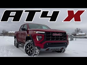 Winter With The 2024 GMC Canyon AT4X | POV Drive & Review