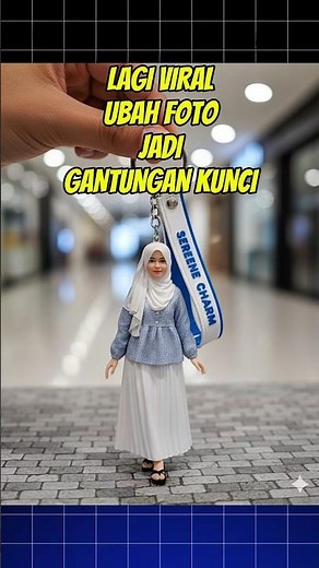 Viral Tutorial! Turn Your Photos into Keychains 🔥 Using Gemini AI #shorts