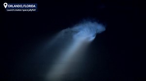 🚀😱 STUNNING! Friday's SpaceX launch created an incredible phenomenon known as a "space jellyfish." Some people thought it might be an alien invasion, but it was just a neat cosmic trick: https://bit.ly/3wdzPex | WESH 2 News