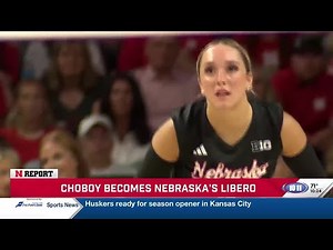 Laney Choboy now Nebraska Volleyball's libero
