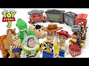 LEGO Toy Story 3 Western Train Chase review! 2010 set 7597!