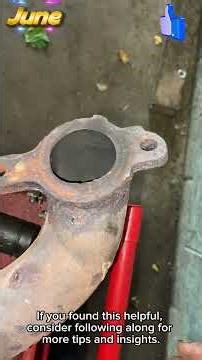 Chevy Silverado- broken exhaust manifold￼💔 replacement