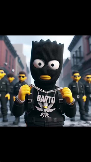Bart Simpson AI Generated Video Edit