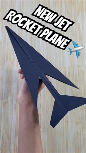 How to make homemade origami jet plane ✈️#diy #craft #origami #paper #diycraft #craftideas #shorts