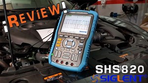 ✅ Osciloscopio portátil - Review y uso en el automóvil - Siglent SHS820