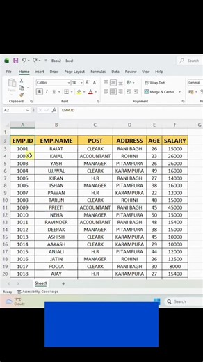 Indian Computer Institute on Instagram: "Master Multiple Sorting in Excel for Better Data Analysis #ExcelTips #ExcelLearning #DataSorting #MicrosoftExcel #ExcelSkills"
