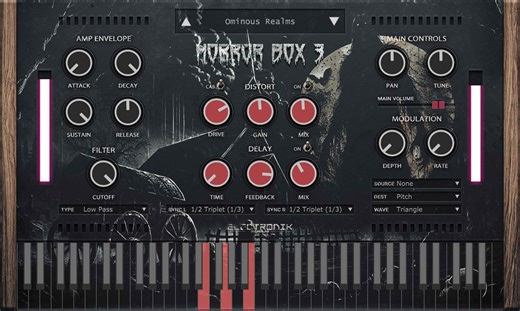 Horror Box 3 by Electronik Sound Lab - horror fx Plugin VST VST3 Audio Unit