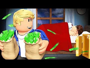 The ADOPTED BROTHER Who Stole BILLIONS... (Roblox Movie)