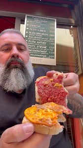 Pesto is what they call horse tartare in Parma #rockin_kitchen_sicily #parma #pestocavallo #horsetartare #tartaradicavallo #tartaredicavallo | Rockin Kitchen Sicily
