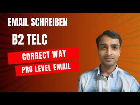 B2 EMAIL SCHREIBEN TIPS | TELC B2 GERMAN EXAM |