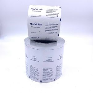 [Hot Item] Moisture-Proof and Anti-Leakage Alcohol Wipes Packaging/Wrapping Paper Constructed with Durable Heat-Sealed Aluminum Foil Roll Layers
