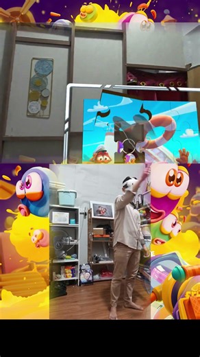 Puzzle Solved! Sugar Mess Jigsaw Gameplay MR Mixed Reality | VR Meta Quest 3 Virtual Reality