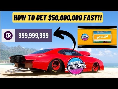 NEW Forza Horizon 5 Money Glitch! $25,000,000 XP and UNLIMITED wheelspins Fast