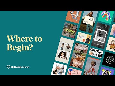 How to Get Started with the Mobile App | GoDaddy Studio