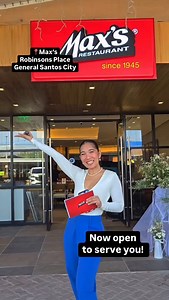 Our store in Robinsons Place, General Santos City is finally open! Enjoy your classic Pinoy favorites while dining in an inviting and homey atmosphere. We’re looking forward to see you! | Max's Restaurant