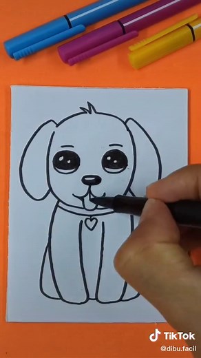 ❤️ Como Dibujar un PERRO fácil. Mira este Vídeo @dibu.facil #comodesenhar #desenho #comodibujar #howtodraw #dibujoparahoy #drawing #draw #easyart #dibujar #dibujos #comodibujar #aprendeadibujar #dibujosfaciles #dibujodeldia #comolohacen #perros #dibujoperro #howtodraw #learntodraw #dibuje #bocetosdibujos #bocetos