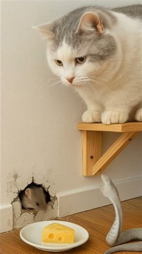 Mouse vs Snake...Who Will Move First?