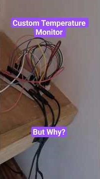 Monitor Multiple Temperatures WITHOUT The Cloud #energyefficiency #diy