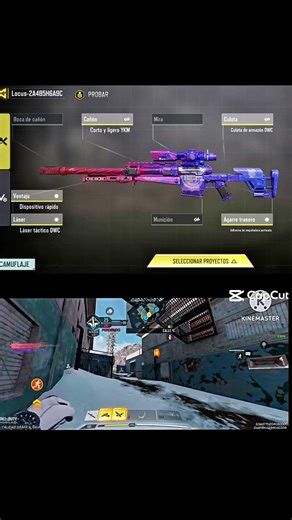 ¡Esta CLASE del LOCUS no falla ningún TIRO! 💎🎯 #CODMobile #Shorts