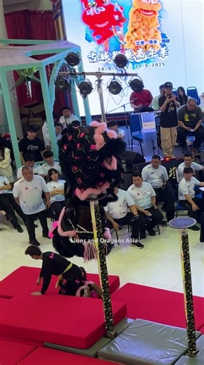 Lion Dance - Fall and Rise - 新加坡关善坛龙狮学院 | 2025 第一届《古城杯》高桩狮王争霸赛 | Malacca