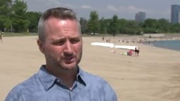 Group highlights dangers of swimming in Lake Michigan