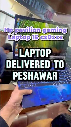 Hp pavilion gaming laptop 15 cx0xxx Delivered to Peshawar #gaminglaptop #hppavilion #laptop