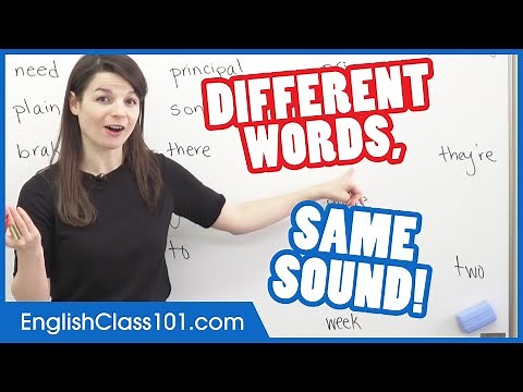 Learn English | Common Homophones