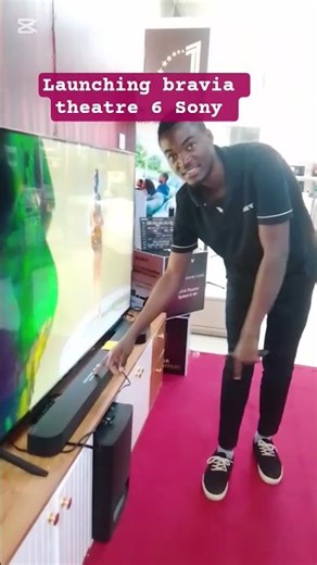 Launching bravia theatre 6 Sony sound bar #subscribe