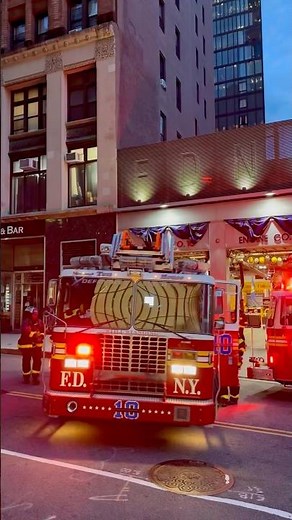 FDNY 🔥 New York City Fire Department #fdny #nyc #LadderCompany10
