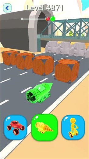 🔥 Shape - Shifting & Transform The Character 👀 Level - 4871 #shapeshifting #gameplay #shorts #viral