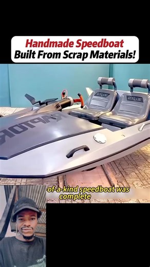 Handmade Speedboat Built From Scrap Materials! #manufacturing #lifehacks #build #repair #diy #handwork | Osakpolor Iguma