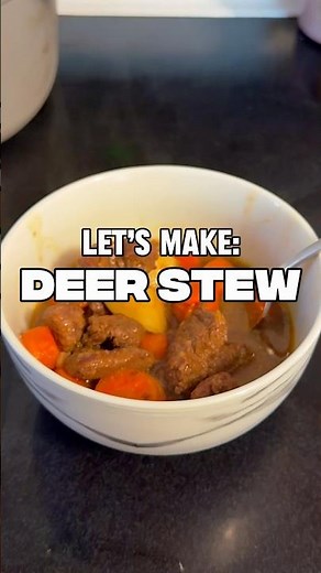 The BEST Way to Cook Deer Meat (Venison Stew)