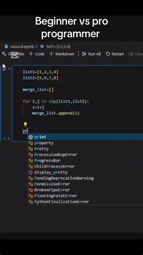 How to add list in python 💯 #coding #correctcoding #pythonprogramming #tricks #arraylist #parsing